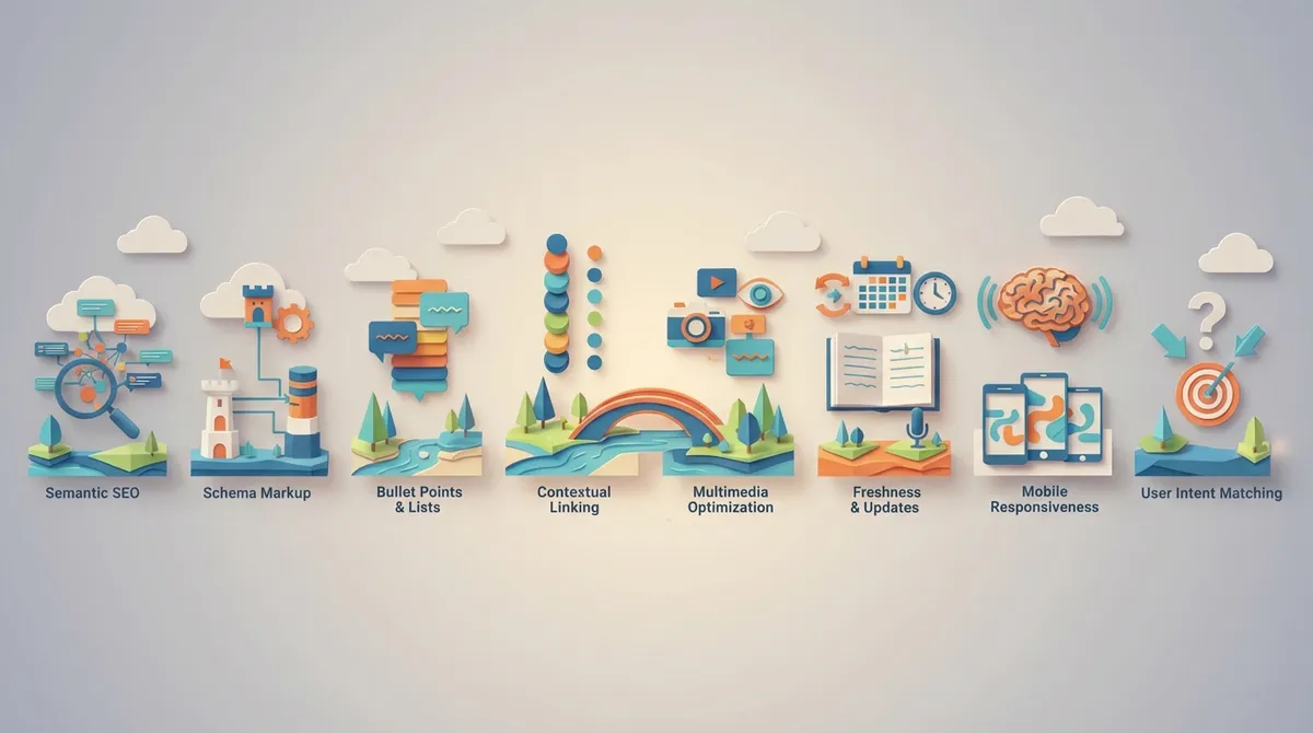 On the sixth icon, the text should be "Mobile Responsiveness."