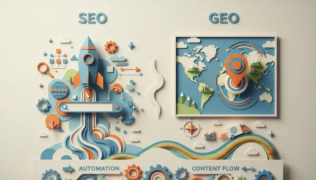 What is the difference between SEO and GEO?