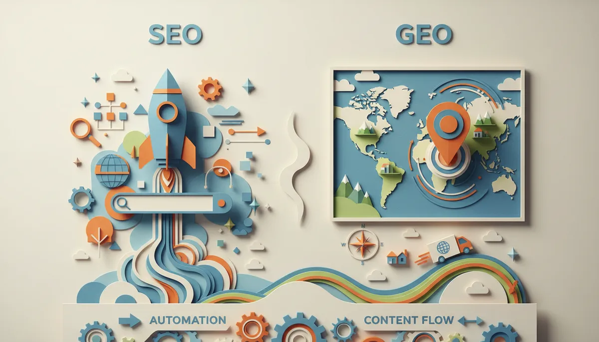 What is the difference between SEO and GEO?