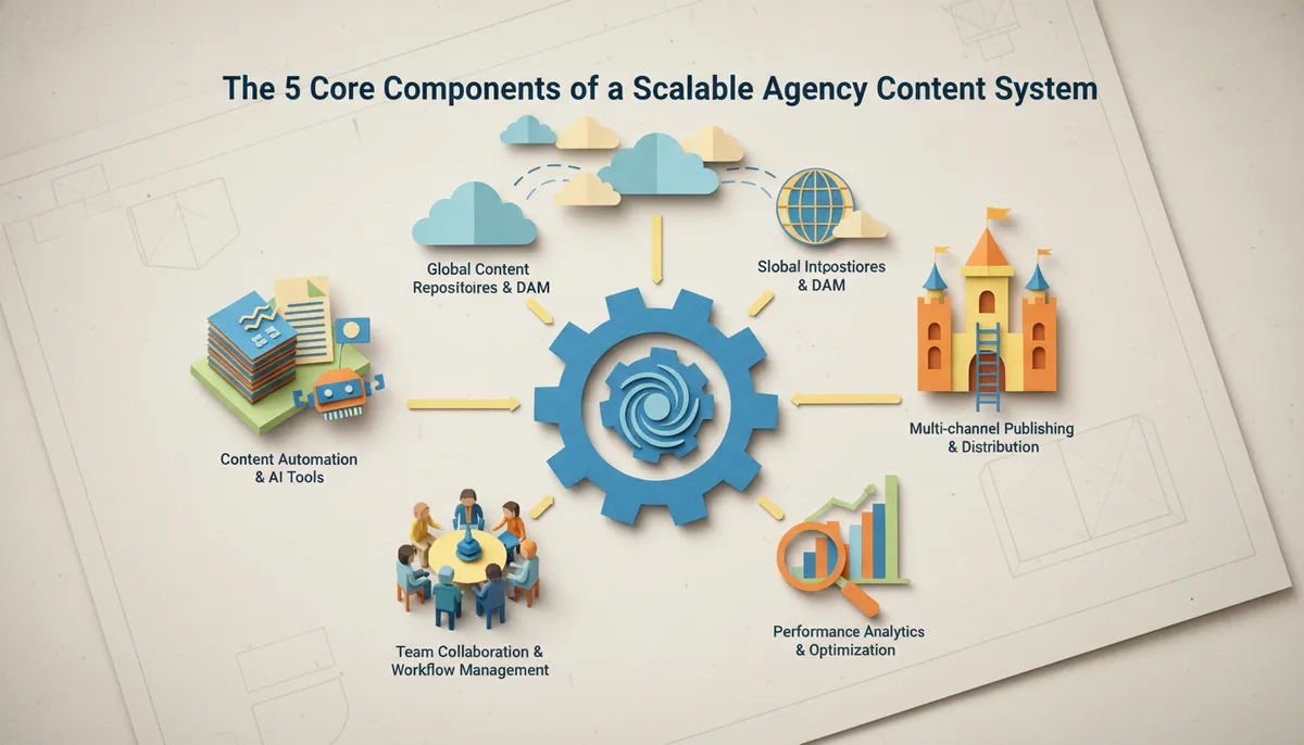 Scalable content solution for agencies