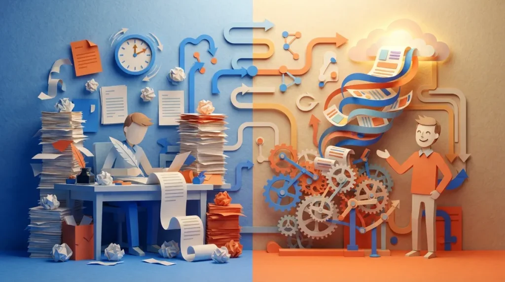 Manual Writing vs. Content Creation Automation: Who Wins?