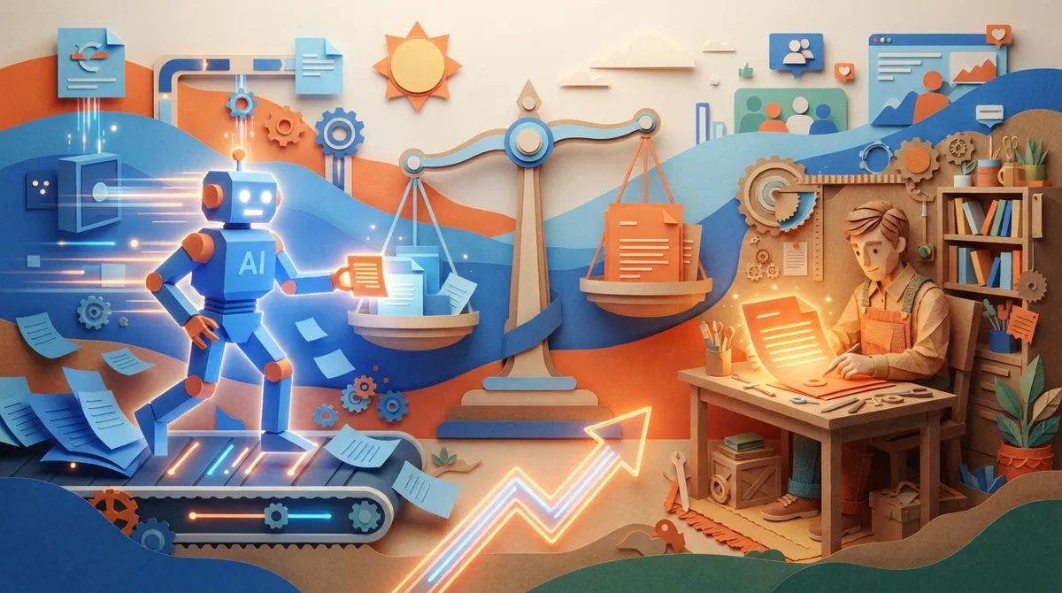 how to scale blog content with ai